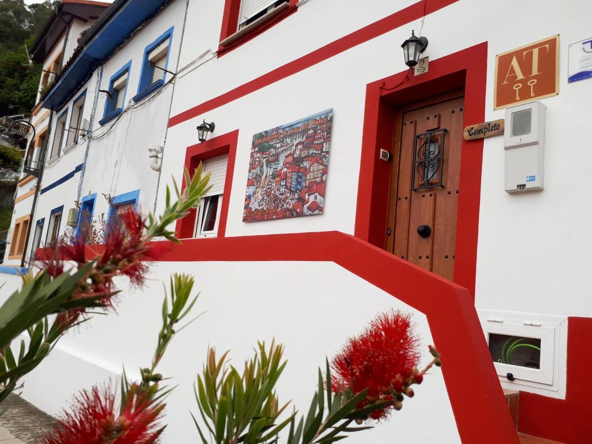 Apartamentos La Casa Del Pintor Cudillero Kültér fotó