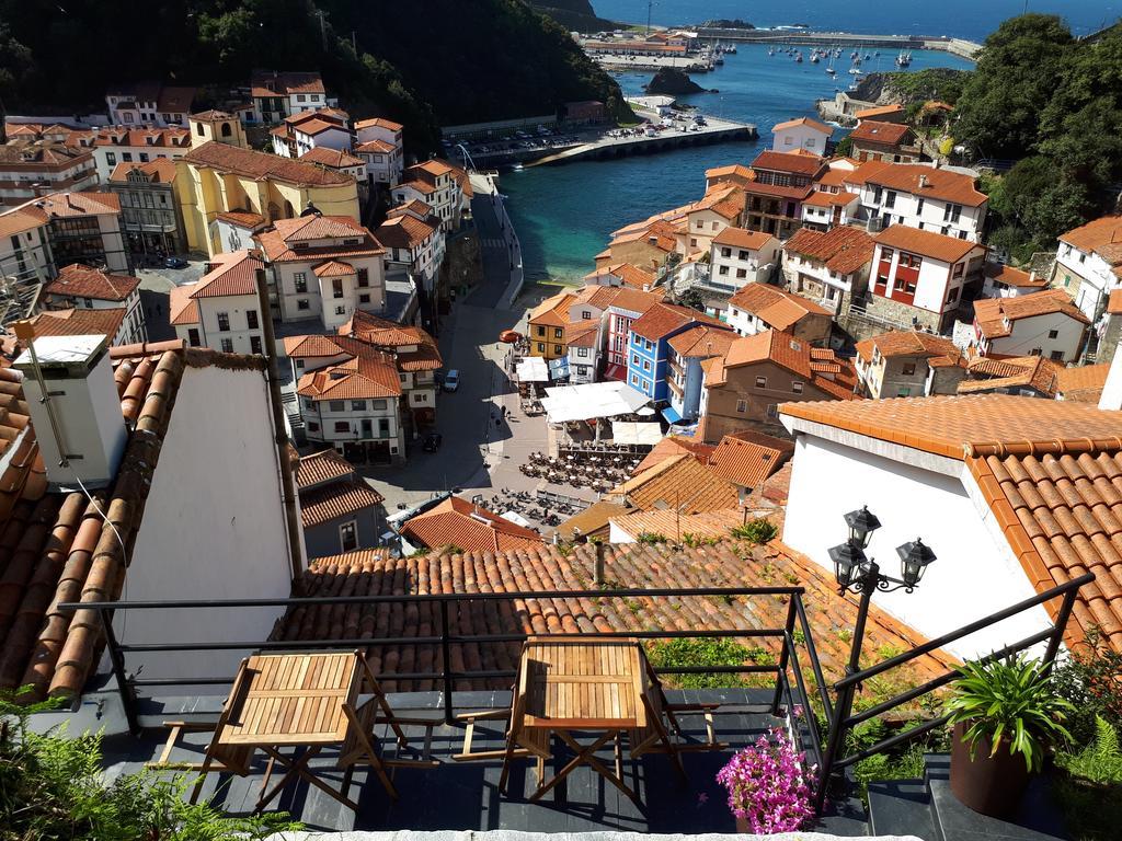 Apartamentos La Casa Del Pintor Cudillero Kültér fotó