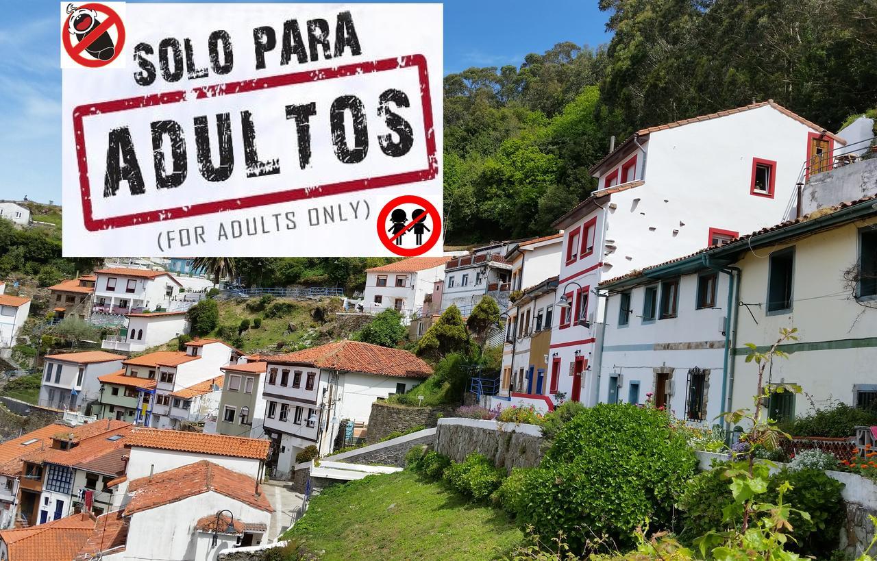 Apartamentos La Casa Del Pintor Cudillero Kültér fotó